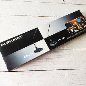 Настольный конференц-микрофон Alphard ETP-260 («гусиная шея»)